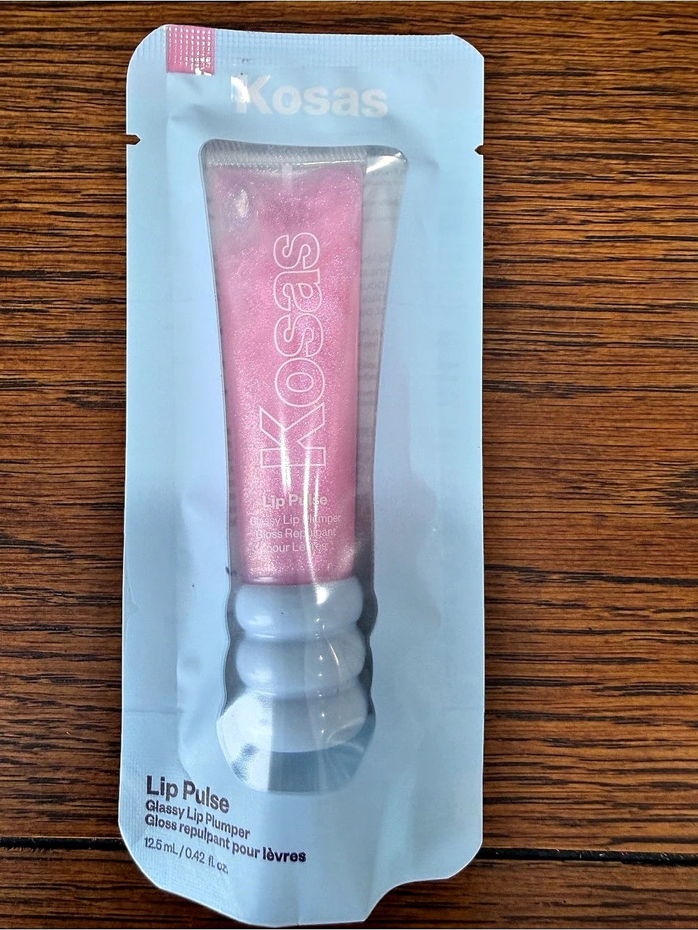 Kosas Lip Pulse Lip Plump & Gloss in Pink NWT